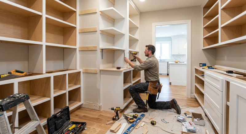 Butlers Pantry Installation in Winston Salem, NC