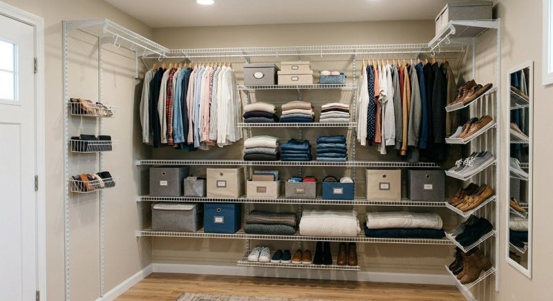 Closet Shelving Installation in Alexandria, VA