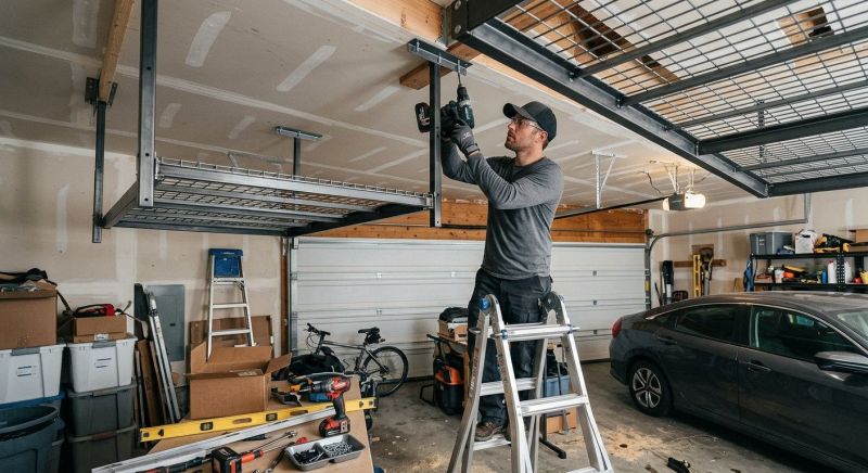 Garage Tool Rack Installation in Annapolis, MD