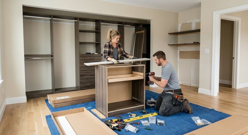 Walk In Closet Installation in Greensboro, NC