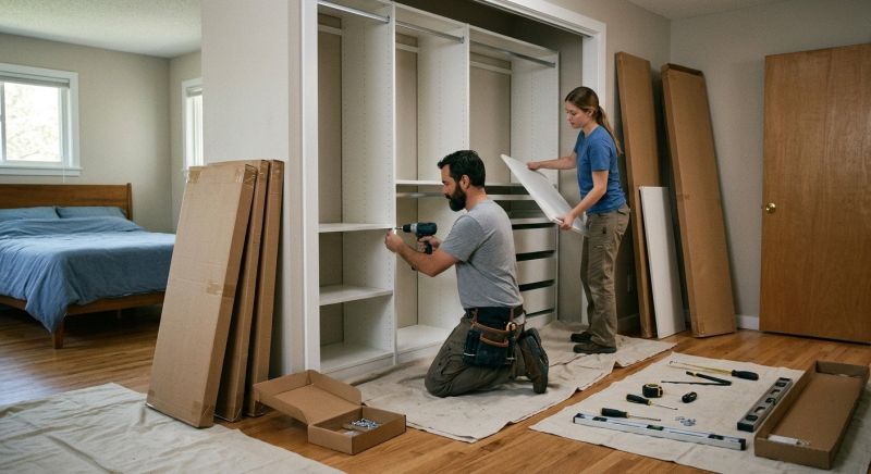 Walk In Closet Remodeling in Alexandria, VA